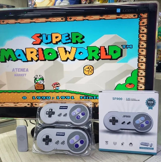 Consola estilo Super Nintendo SF900 con 5000 Juegos! 🎮